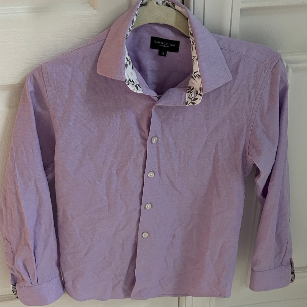 Marcelo D’ Lola boys Dress shirt worn once.